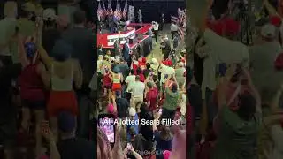 Packed Arena for Donald Trump Rally North Philly June 2024 Pre Debate
