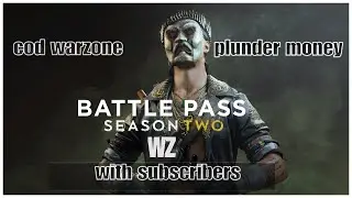 COD WARZONE PLUNDER MONEY W SUBS