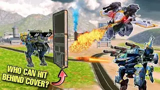 🔥 WHICH ROBOTS CAN SHOOT BEHIND COVERS? || WAR ROBOTS WR ||