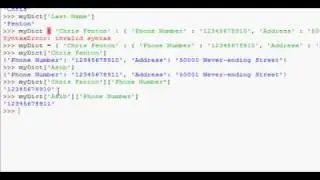 Python Tutorial #22 - Dictionaries - Part 2