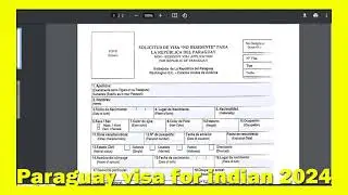 Paraguay visa for Indian 2024 in 3 simple steps