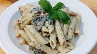 How to make Creamy Mushroom Pasta | Kitchen Time with Anna