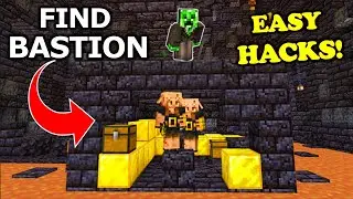How to EASILY Find Bastions! (How to Find Bastion in Minecraft) | Minecraft Bedrock and Java