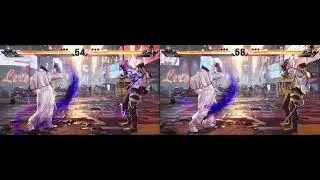 Tekken 8 60 vs 600 FPS