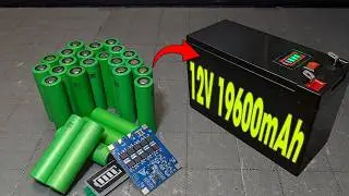 Make Your Own 12V 20Ah Lithium Battery – Easy & Powerful!