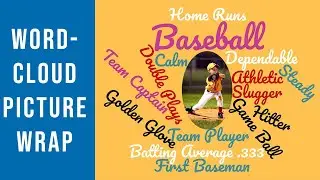 Word Cloud Picture Wrap using wordclouds.com