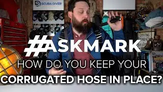 How Do You Keep Your Corrugated BCD Hose in Place? #askmark
