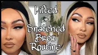 Updated Eyebrow Routine.. ft reading hate comments about my brows 🤣