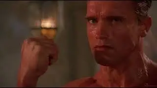 Red Heat. Brawl in a public russian bath.