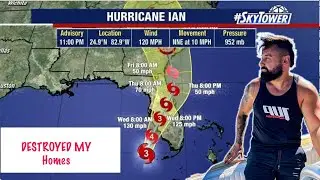 our homes were destroyed by hurricane ian!