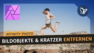 Affinity-Photo-Tutorial: Bildobjekte und Kratzer entfernen