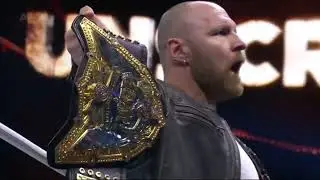 Jon Moxley 1st entrance as IWGP World Heavyweight champion - AEW Dynamite 2024.04.17