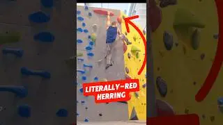 Sometimes the right way is the wrong way #shorts #bouldering