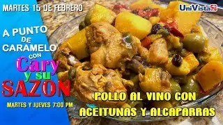 Sabroso pollo al vino hoy grabado en exteriores,disfrutemos juntos porq el cambio es para todos