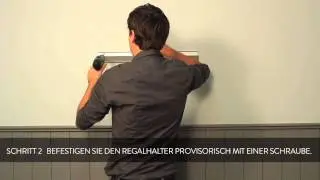 HOW TO: eine Duraline Schiene an der Wand montieren - Deutsch