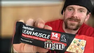 Detour Lean Muscle Chocolate Candy Crunch | Detour Protein Bars Review