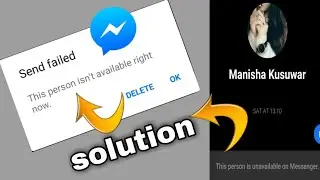 This Person isn't Available Right Now In Messenger। This Person Unavailable In Messenger। Hindi