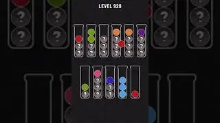 Ball Sort Puzzle Level 920- new version