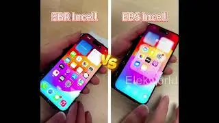 Two Qualities iPhone 15 Incell Screen, which one do you prefer?🤔