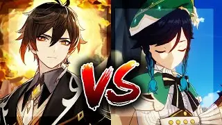 ZHONGLI VS VENTI - WHO IS THE BEST SUPPORT IN GENSHIN IMPACT??