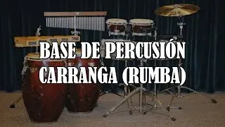 TUTORIAL - Base De Percusión De Carranga RUMBA Para Ensayar (140 BPM)