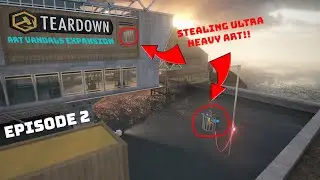 Stealing An ULTRA Heavy Parrot From The Museum Was DIFFICULT!! | EP2 | Teardown Art Vandals