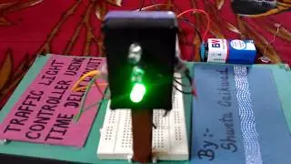 Traffic Light Controller using Time delay circuit