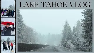 Family Bonding in the Snow! South Lake Tahoe Vlog
