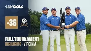 Bryson Shows Off As Crushers Claim 2nd Straight Victory at LIV Golf Virginia