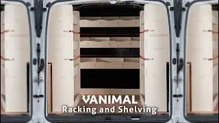 Bespoke Van Plywood Racking and Shelving Solution - Van Accessories