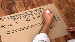Key Skill - Subtract a positive number from a negative number.