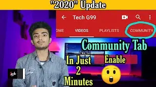 How to get community tab on youtube | How to enable community tab | 100% Working Method 👍