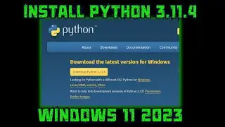 Step-by-Step Guide: How to Install the Latest Python on Windows 11 - ( NEW UPDATE)