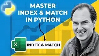 Access Sorted & Unsorted Data Using Python | Index & Match | Excel Integration Explored 📈💡