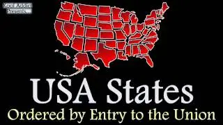 US States by Admission in the Union - Part 1