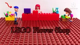 LEGO Flower Shop | Lego Friends Stop motion