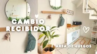 ✅ Cambios en Casa ✨Nuevo Recibidor 🪞🪴Nueva Área de Juegos / Transformacion Económica