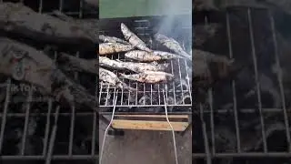 barbacoa de pescado 