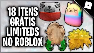 COMO PEGAR 2 CABELOS DE MENINO E MENINA GRÁTIS + 16 ITENS GRÁTIS LIMITEDS AGORA NO ROBLOX