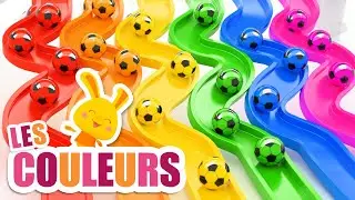 Le toboggan des couleurs pour les enfants | TITOUNIS