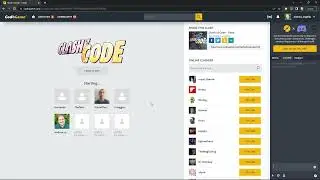 Live Clash of Code on Coding Game