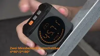 Digital LED Rechargeble Level Box Protractor Angle Finder Level Gauge Bevel Gauge Inclinometer