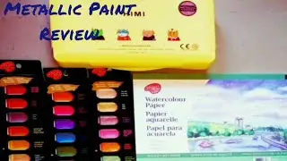 🖌🎨🎨Metallic Water Paint// Review//Comparison🧐 🎨🎨🖌