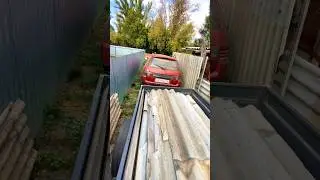 Привез Б/У Шифер для стройки дома мечты!