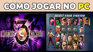 MORTAL KOMBAT 3 ULTIMATE ARCADE COMO JOGAR NO PC