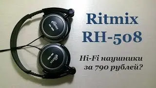 Наушники Ritmix RH-508 - распаковка и первые впечатления