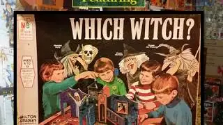 Board Game: Which Witch? by Milton Bradley 1970's