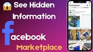 How To See Hidden Information On Facebook Marketplace | Facebook Hidden Features 2024