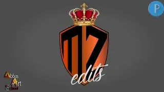 MZ edits logo Design in pixellab | Abbas Art School