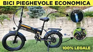 Fat bike pieghevole  economica Hitway Bk 10